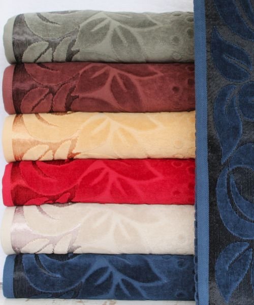 Jacquard Velour Towel Design 1