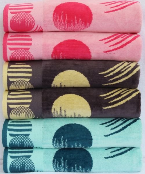 Yarn Dyed Jacquard Velour Towel Design 3